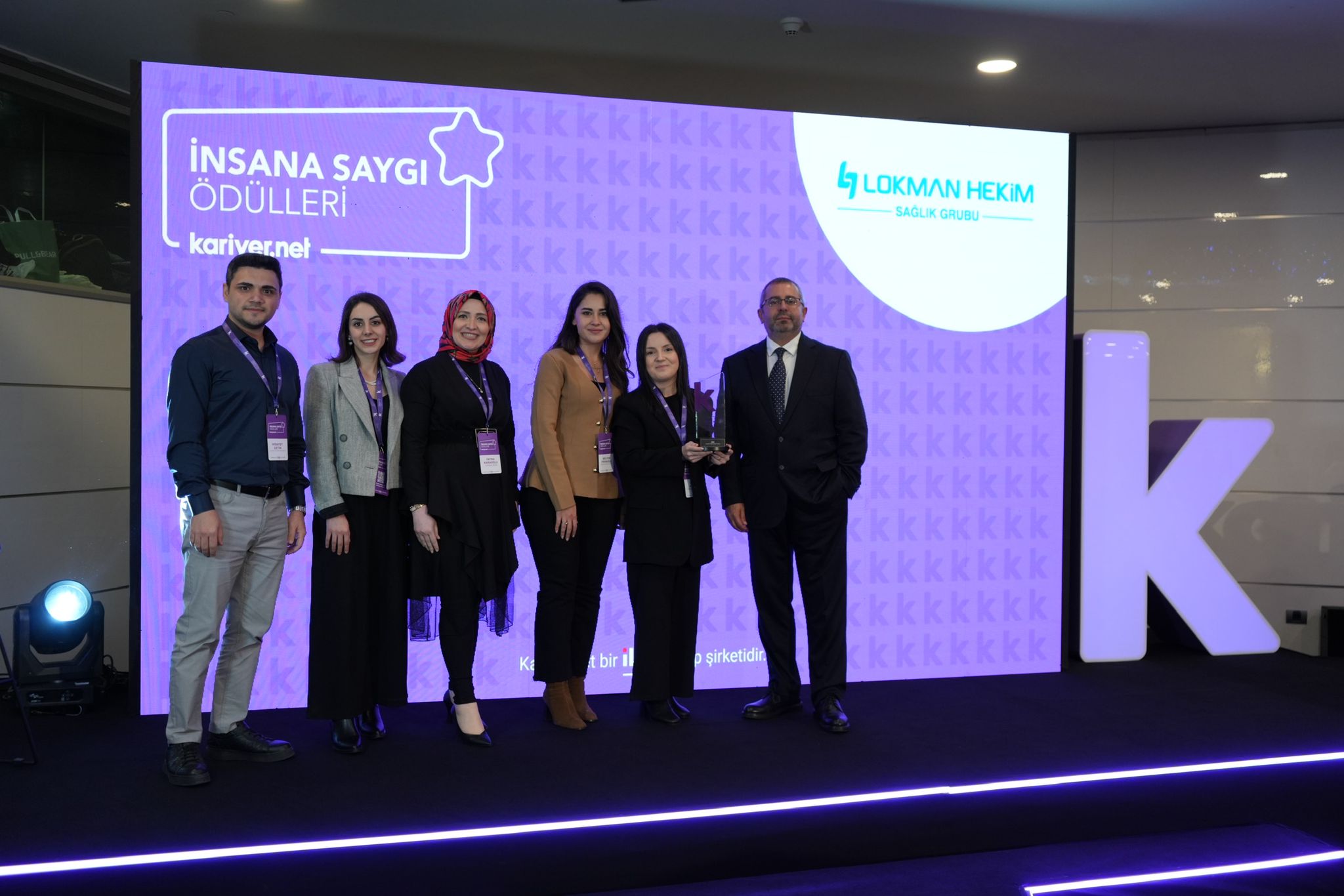 Lokman Hekim Sağlık Grubu, 23. ve 24. Kariyer.net İnsana Saygı Ödülünün Sahibi Oldu